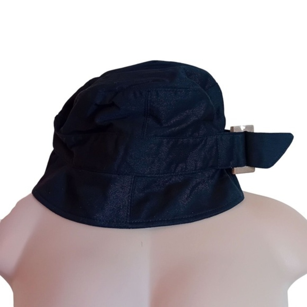 Vintage Y2K/90s Bucket Hat Women Sunhat Buckle Accent Casual Summer Beach Travel